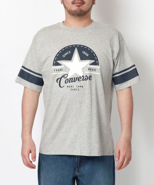 MARUKAWA(大きいサイズのマルカワ)/【CONVERSE】コンバース 大きいサイズ 2L 3L 4L 5L クラシック風 プリント 半袖Tシャツ 半T メンズ スポーツ ブランド/img20