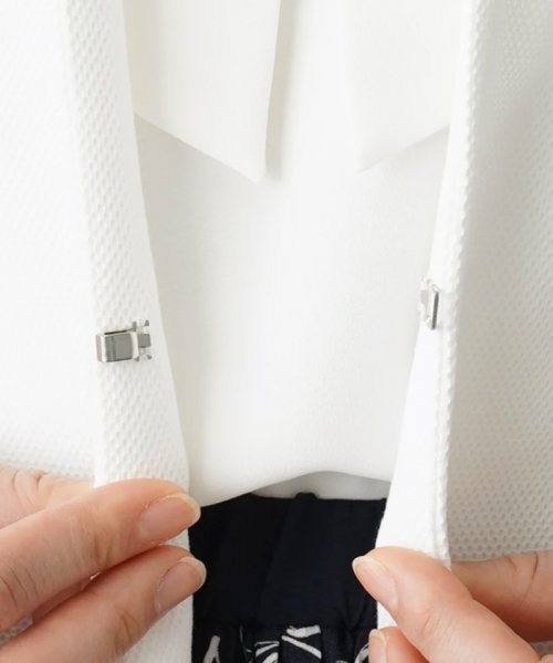 ノーカラージャケット 