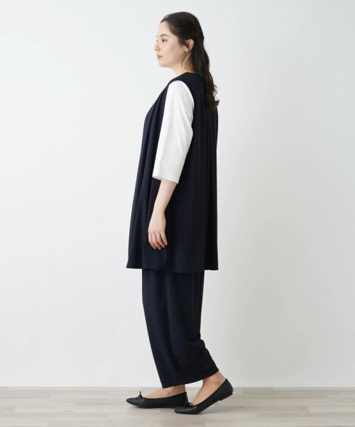 Leilian PLUS HOUSE(レリアンプラスハウス)/【店舗人気】洗えるベスト【Leilian WHITE LABEL】/img06