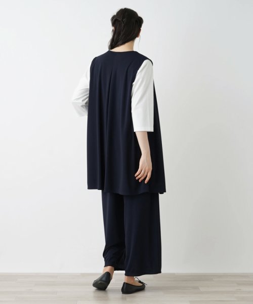 Leilian PLUS HOUSE(レリアンプラスハウス)/【店舗人気】洗えるベスト【Leilian WHITE LABEL】/img07