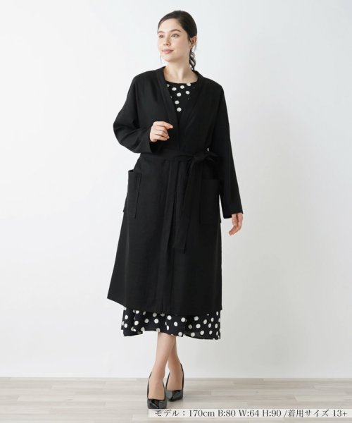 ノーカラージャケット 