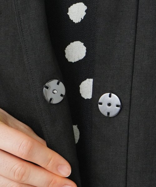 ノーカラージャケット 