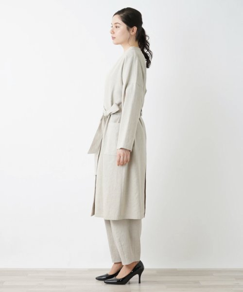 ノーカラージャケット 