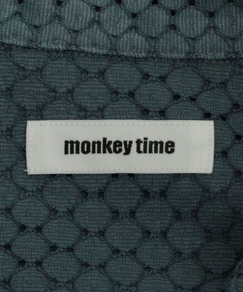 monkey time(モンキータイム)/アイレット ラッセル オープンカラー シャツ/img21