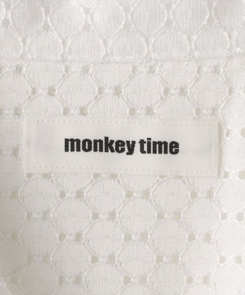monkey time(モンキータイム)/＜monkey time＞ アイレット ラッセル オープンカラー シャツ/img22