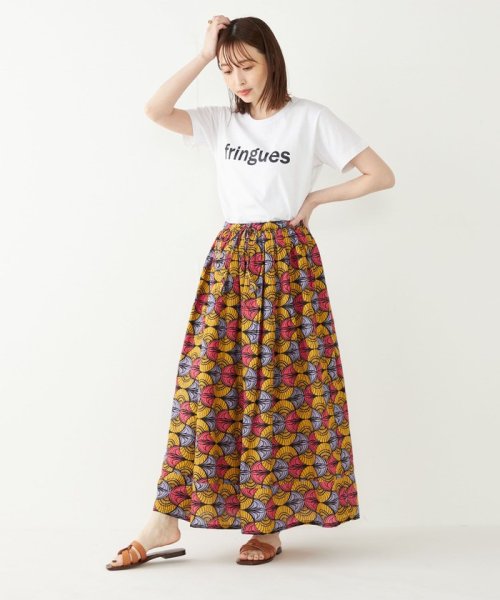 SHIPS Colors WOMEN(シップスカラーズ　ウィメン)/SHIPS Colors:FRINGUES ロゴ プリント TEE/img26