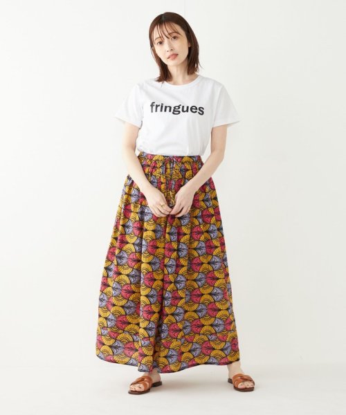 SHIPS Colors WOMEN(シップスカラーズ　ウィメン)/SHIPS Colors:FRINGUES ロゴ プリント TEE/img28