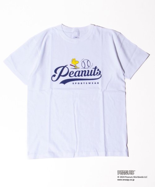 GLOSTER(GLOSTER)/【PEANUTS/ピーナッツ】プリント リンガーTシャツ /img06
