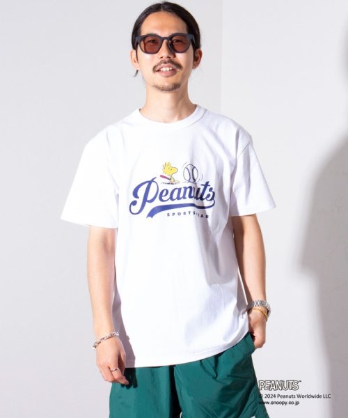 GLOSTER(GLOSTER)/【PEANUTS/ピーナッツ】プリント リンガーTシャツ /img22