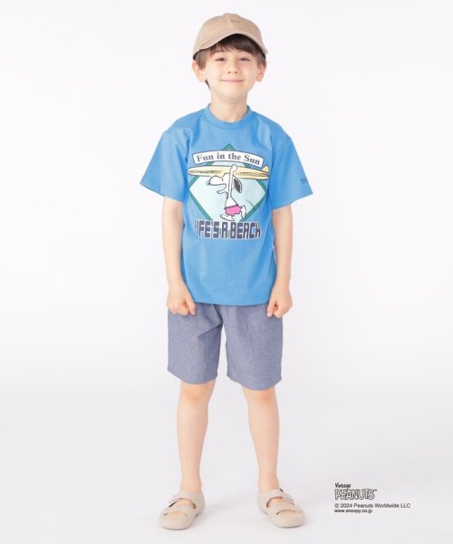 SHIPS KIDS(シップスキッズ)/SHIPS KIDS:100～125cm / スヌーピー スポーツ 半袖 TEE/img43