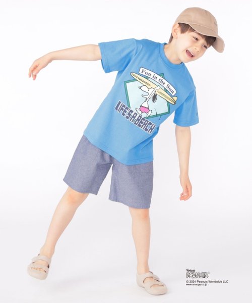 SHIPS KIDS(シップスキッズ)/SHIPS KIDS:100～125cm / スヌーピー スポーツ 半袖 TEE/img46