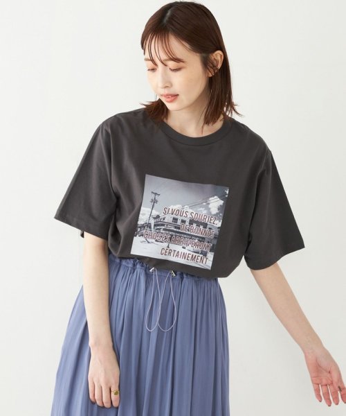 SHIPS Colors WOMEN(シップスカラーズ　ウィメン)/SHIPS Colors:ストリートスケープ フォト TEE/img18