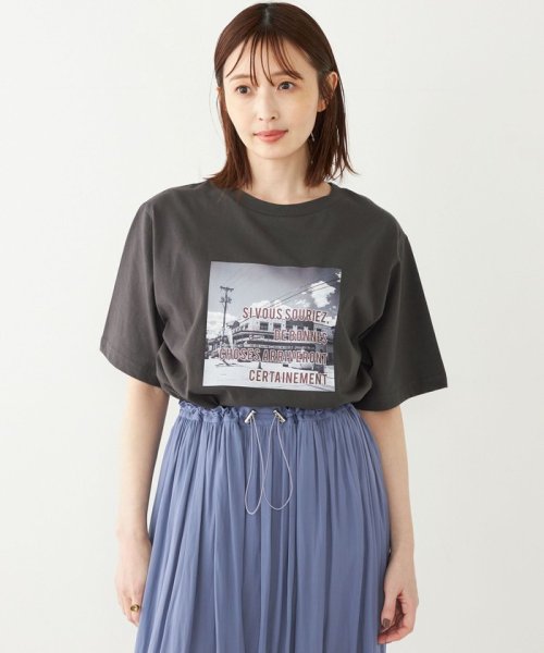 SHIPS Colors WOMEN(シップスカラーズ　ウィメン)/SHIPS Colors:ストリートスケープ フォト TEE/img19