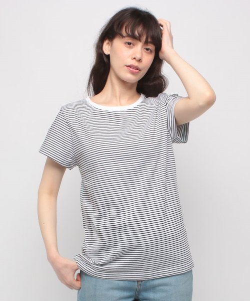 Q(キュー)/袖レタードTシャツ/img35