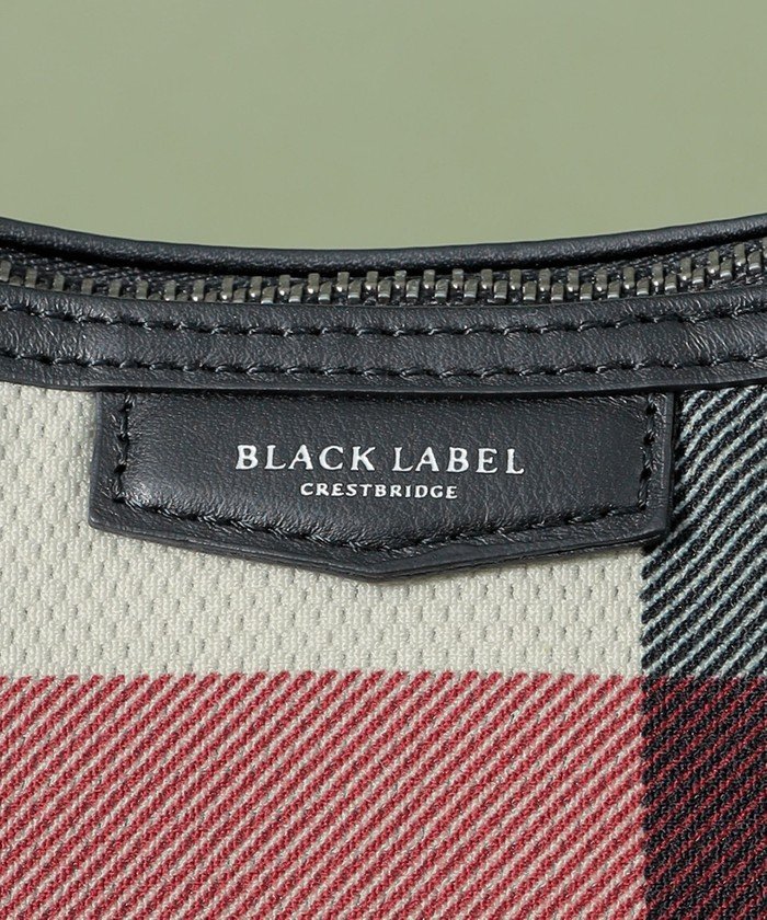WEB限定】メッシュクレストブリッジチェックショルダーバッグ 