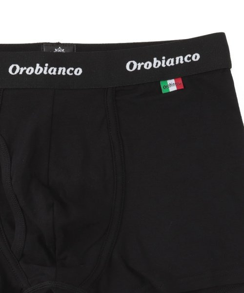 Orobianco(Pen)(オロビアンコ（ボールペン・タイピン・カフス）)/ボクサーパンツ　ブラック　M/img02