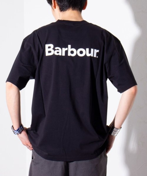 GLOSTER(GLOSTER)/【限定展開】【Barbour/バブアー】Strowell ロゴ バックプリント リラックスフィット Tシャツ/img11