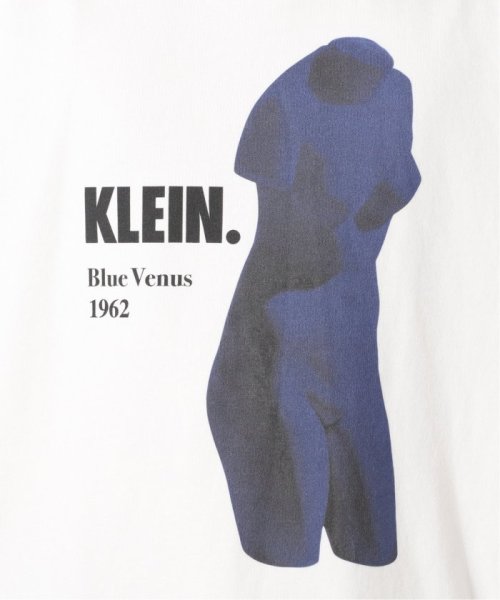 EDIFICE(エディフィス)/YVES KLEIN(イヴ クライン) 別注 グラフィック プリント スウェット Tシャツ/img32