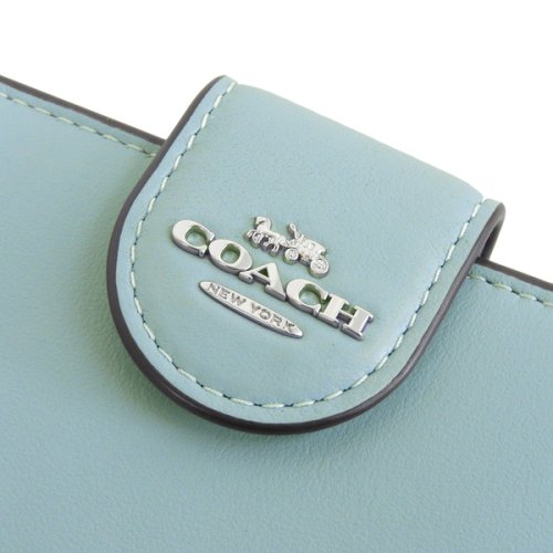 COACH コーチ MEDIUM CORNER ZIP WALLET 二つ折り 財布 