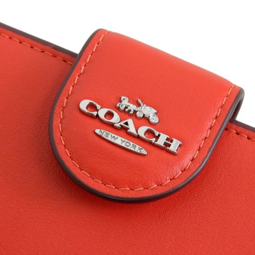 COACH コーチ MEDIUM CORNER ZIP WALLET 二つ折り 財布 