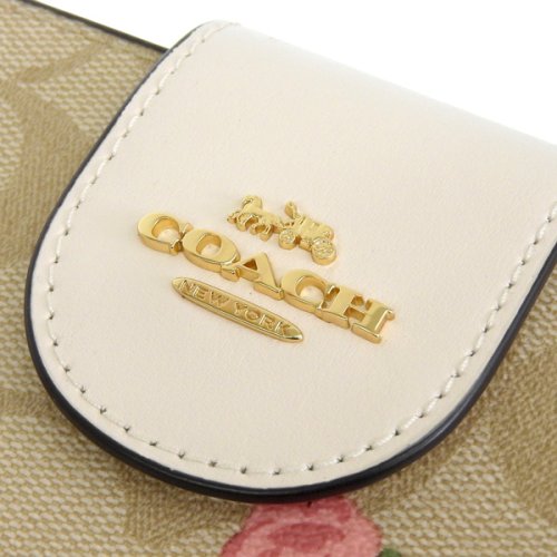 COACH(コーチ)/COACH コーチ PHONE WALLET FLORAL 二つ折り 財布/img05