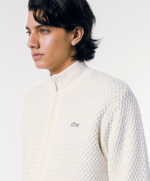 LACOSTE Mens(ラコステ　メンズ)/バスケットニットジップアップ/img16