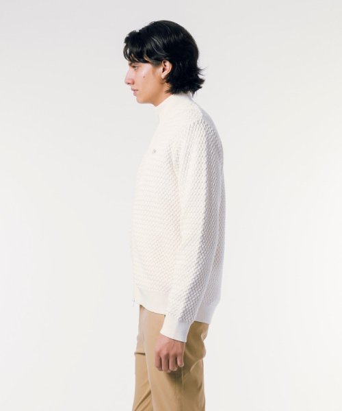 LACOSTE Mens(ラコステ　メンズ)/バスケットニットジップアップ/img18