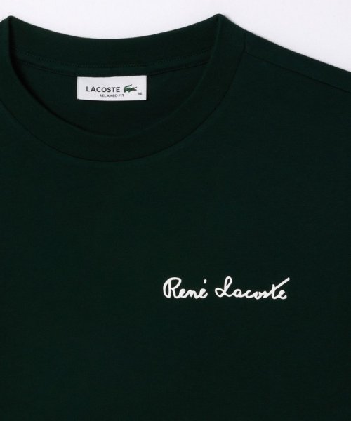 LACOSTE(ラコステ)/ルネ・ラコステシグネチャーワイド＆ショートTシャツ/img10