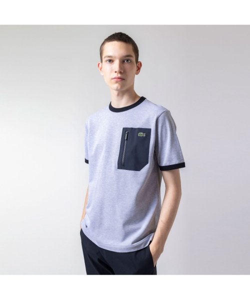 LACOSTE Mens(ラコステ　メンズ)/アウトドアジップポケット鹿の子地半袖Tシャツ/img19