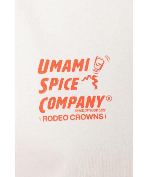 RODEO CROWNS WIDE BOWL(ロデオクラウンズワイドボウル)/RC×UMAMI SPICE Tシャツ/img10