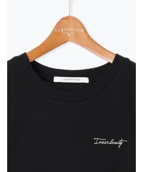 Lugnoncure(ルノンキュール)/前後ロゴ刺繍Tシャツ/img22