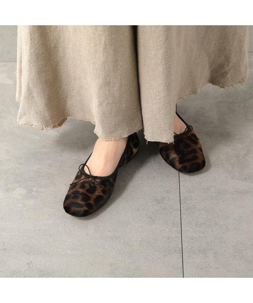 SPELTA バレエシューズ IMMA CAVALLINO レオパード スクエアトゥ IMMA SPELTA バレエシューズ CAVALLINO レオパード