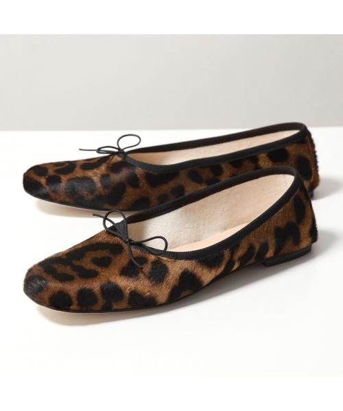 SPELTA バレエシューズ IMMA CAVALLINO レオパード スクエアトゥ IMMA SPELTA バレエシューズ CAVALLINO レオパード