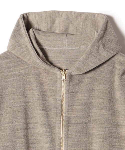 【SHIPS DAYS別注】UNDYED: リーバーシブル ジップ パーカー 