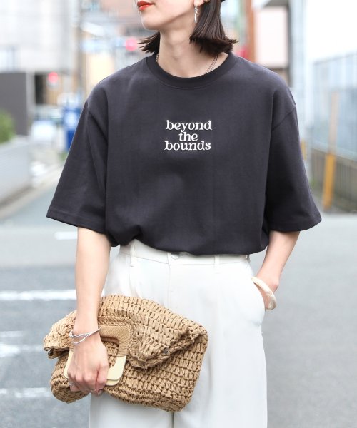 reca(レカ)/ロゴ刺?半袖Tシャツ(R24130－k)/img05