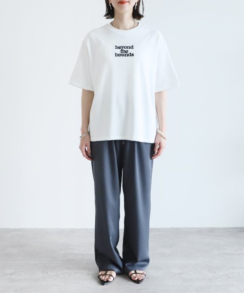 reca(レカ)/ロゴ刺?半袖Tシャツ(R24130－k)/img10