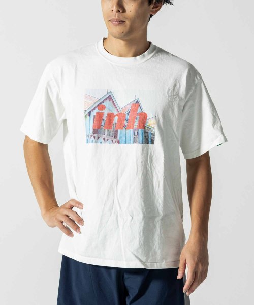 inhabitant(inhabitant)/inhabitant(インハビタント) Inhabitant house T－shirts ロゴアレンジTシャツ カジュアルファッション サーフィン レジャー /img14