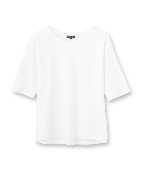 INDIVI(インディヴィ)/【洗える／2点セット】Tシャツ＆キャミワンピース/img02
