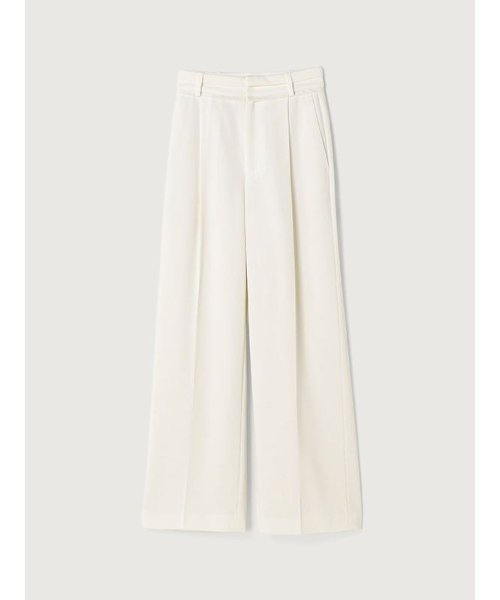 コンフォートタックストレートパンツ 着丈 ウエスト ヒップ 股上 股下 わたり幅 31cm 裾幅