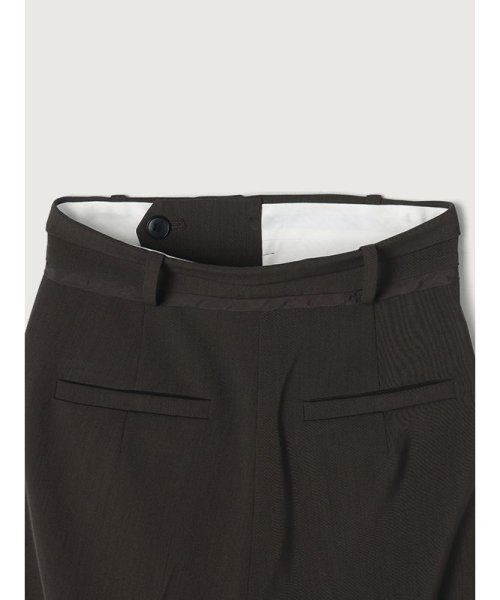 コンフォートタックストレートパンツ 着丈 ウエスト ヒップ 股上 股下 わたり幅 31cm 裾幅