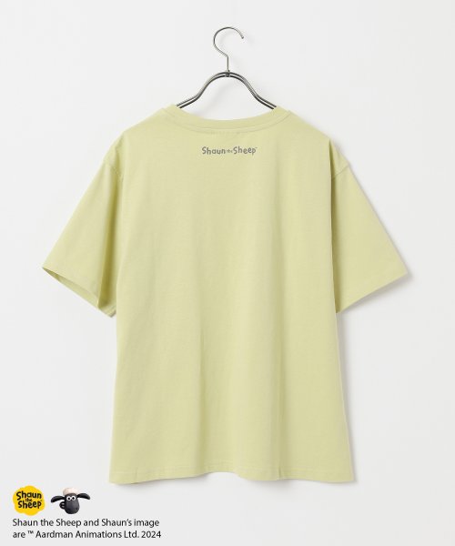 Honeys(ハニーズ)/ひつじのショーン／半袖Ｔ トップス Tシャツ カットソー 綿100％ イラストプリント /img16