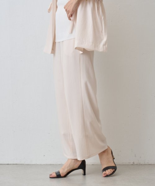 《LIVETART》ライトジョーゼットワイドパンツ LIVETART