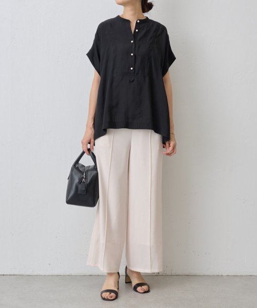 《LIVETART》ライトジョーゼットワイドパンツ LIVETART