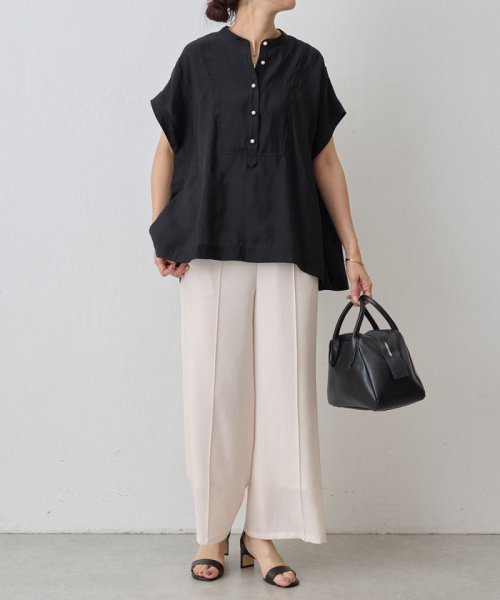 《LIVETART》ライトジョーゼットワイドパンツ LIVETART