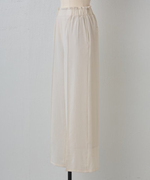 《LIVETART》ライトジョーゼットワイドパンツ LIVETART