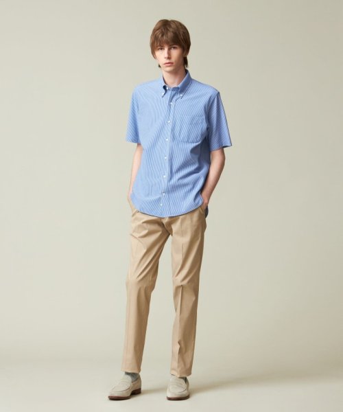 J.PRESS MENS(J．プレス　メンズ)/【夏に嬉しい高機能】カノコインレイ マイクロストライプパッチポケット シャツ/B.D./img07