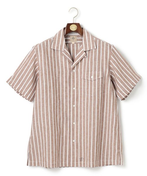 J.PRESS MENS(J．プレス　メンズ)/【HYBRID LINEN】オープンカラーシャツ/img06