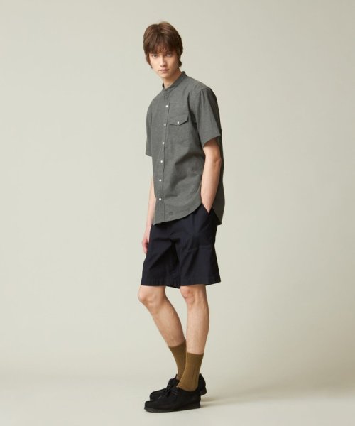 J.PRESS MENS(J．プレス　メンズ)/【HYBRID LINEN】 バンドカラーシャツ/img02