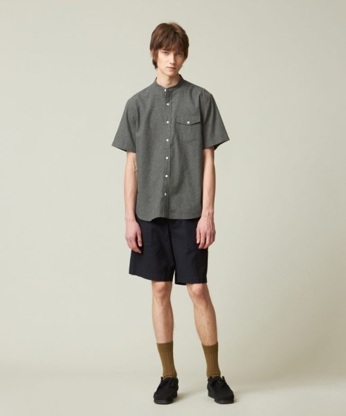 J.PRESS MENS(J．プレス　メンズ)/【HYBRID LINEN】 バンドカラーシャツ/img03