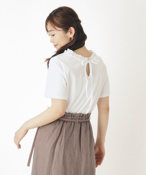  LAURA ASHLEY(ローラアシュレイ)/【2WAY/日本製/4color/コットン100％】フリルカラーTシャツ/img12